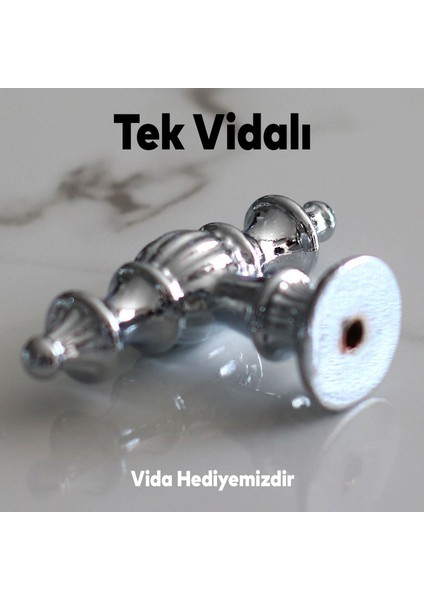 Mobilya Kulp Renk Düğme Mutfak Çekmece Dolabı Dolap Kulpları Kapak Kulpu Kulbu Tek Vida Krom modelleri