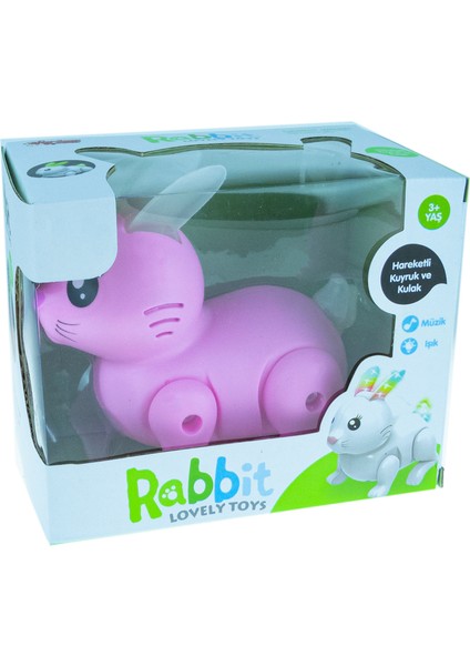 Oyuncak Tavşan Pilli Işıklı Sesli modelleri