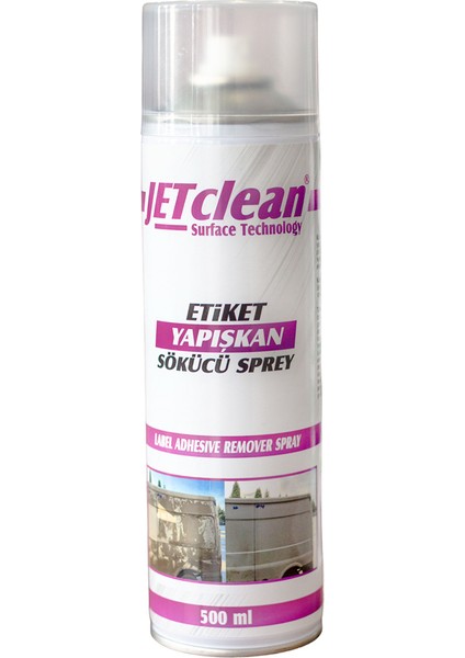 Jetclean 500ML Etiket Yapışkan Sökücü Sprey