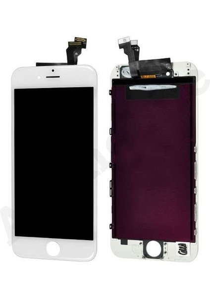iphone 6g Plus Beyaz Uyumlu LCD Ekran Lw