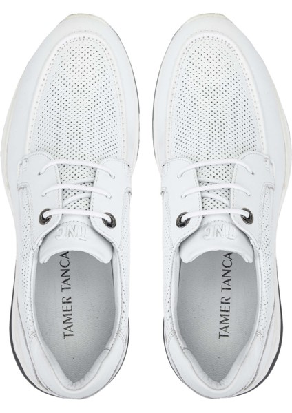 Erkek Deri Beyaz Casual Ayakkabı 383 5953 Erk Ayk Y24 Beyaz Nappa indirimleri