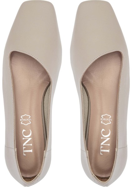 Kadın Deri Vizon Topuklu Ayakkabı 923 01 Bn Ayk Y24 Vızon Dr indirimleri