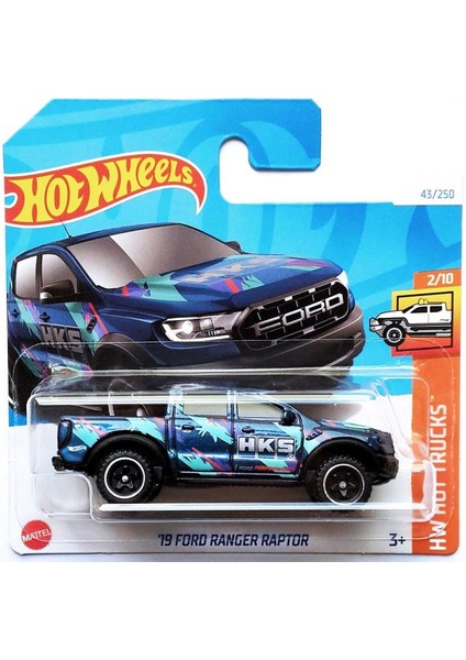 '19 Ford Ranger Raptor (Hw Hot Trucks Serisi)
