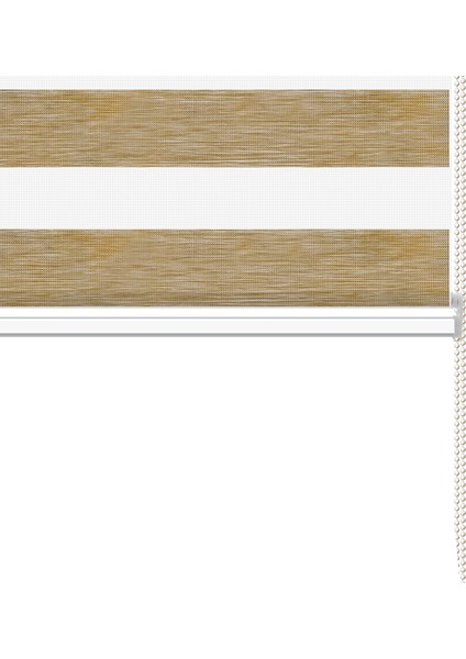 Soft Bamboo Vizon Zebra Perde ( Etek Düz ) fırsatları