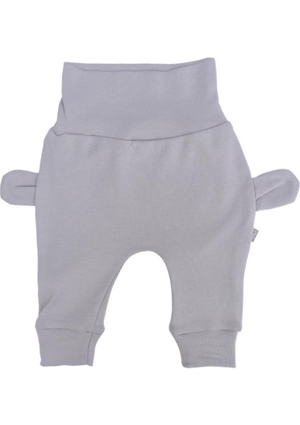 Ayıcık Baskılı Beli ve Paçası Lastikli Pijama Altı