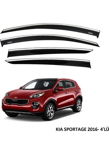 Kıa Sportage 2016 Sonrası Kromlu Cam Rüzgarlığı