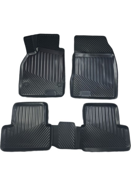 Renault Fluence Voli 3D Havuzlu Kauçuk Oto Paspas Yumuşak