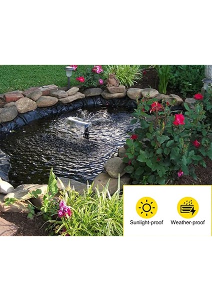 Süs Havuzları ve Tarımsal Sulama Havuzları Için Hazır Epdm Membran Panel