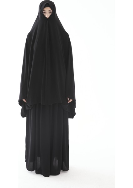 Soft Krep Çarşaf iğneli içten Peçeli Model fiyatları