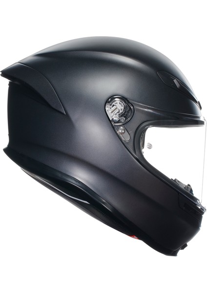 K6 S Mono Matt Black Kapalı Kask modelleri