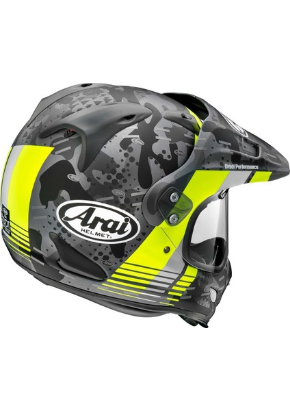 Tour-X4 Cover Fluor Yellow Kapalı Kask