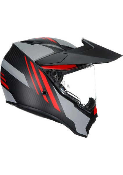 Ax9 Multi Refractive Adv Corbon Red Kapalı Kask modelleri