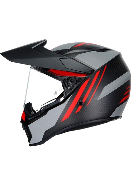 Ax9 Multi Refractive Adv Corbon Red Kapalı Kask indirimleri