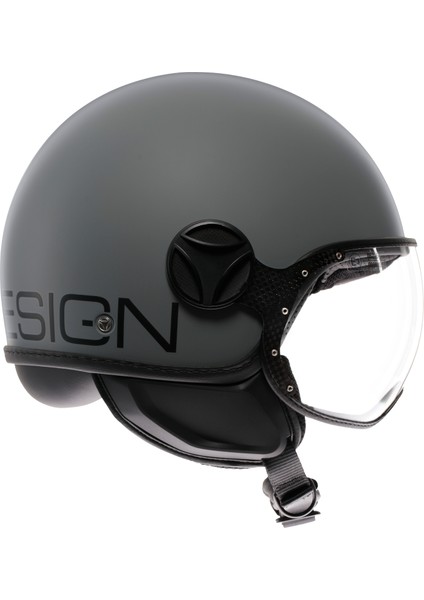 Momodesign Fgtr Classic Mono Matt Grey Black Açık Kask modelleri