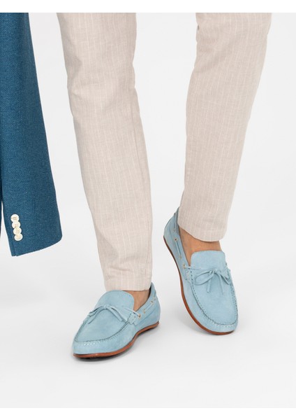 Erkek Açık Mavi Loafer Ayakkabı 50268410-VR003