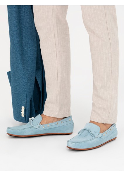 Erkek Açık Mavi Loafer Ayakkabı 50268410-VR003