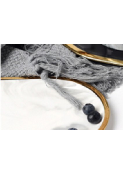 Altın Kaplama Seramik Mermer Depolama Tepsi Tatlı Plaka Sofra Bulaşık Dekorasyon Beyaz Avrupa Meyve Kahvaltı Oval Plaka | Depolama Tepsileri (Beyaz-Gold-S) (Yurt Dışından) fırsatları