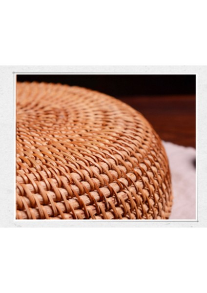 El Dokuma Yuvarlak Meyve Sebze Sepeti Hasır Piknik Tepsi Gıda Ekmek Yemekleri Çok Amaçlı Kurutma Gıda Depolama Fırçık | Depolama Tepsileri (Ler) (Yurt Dışından) fırsatları