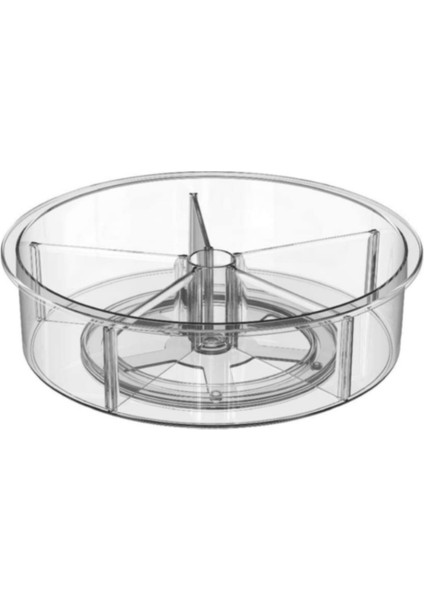 360 Rotasyon Kabine Organizatör 12 Inç Baharat Içecek Kozmetik Depolama Raf Pet Şeffaf Turntable Mutfak Banyo Için | Depolama Tepsileri (Yurt Dışından) fırsatları