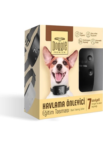 Eğitim Tasması Ayarlanabilir Siyah