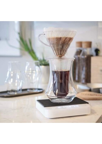 Kahve Sunucusu El Üflemeli Borosilikat Çift Duvarlı Züccaciye Uyumlu (Yurt Dışından) fiyatları