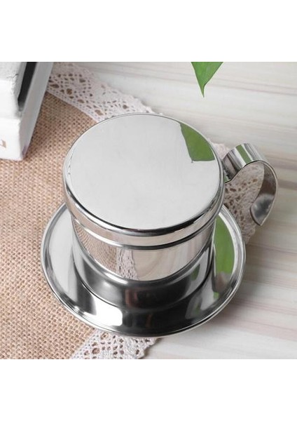 Vietnamese Cezve Paslanmaz Çelik Çay Kahve Filtresi Makinesi Tek Fincan Kahve Damla Brewer Mutfak Aletleri | Kahve Tencereleri (Yurt Dışından) fiyatları