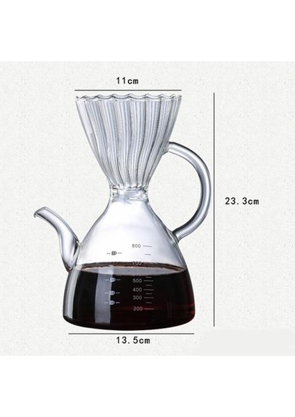 Kahve Paylaşımı Pot, Cezve, Yüksek Sıcaklığa Dayanıklı El Pot, Filtre Fincanı, Cezve | Kahve Kapları (Yurt Dışından) fiyatları