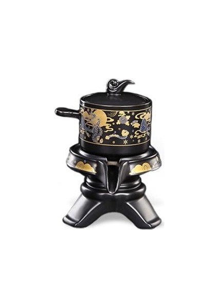 Seramik Çaydanlık Klasik Stil Yüksek Sıcaklığa Dayanıklı Çay Seti Ofis Ev Otomatik Çay Yapımı Aksesuarları | Çaydanlıklar (Yurt Dışından)