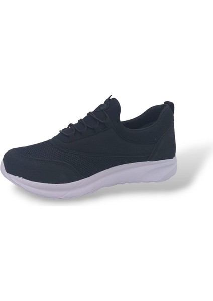 Parley 740 Kadın Siyah File Çorap Model Günlük Kullanım Spor Ayakkabı