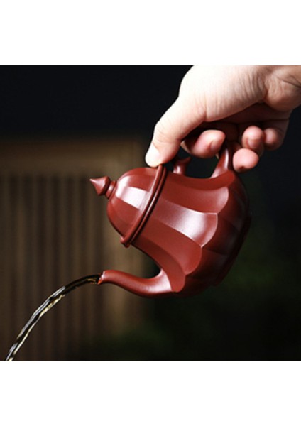 Yaratıcılık Çay Tencere Mor Kil Demlik Ham Cevheri Dahongpao Pagoda Şekli Su Isıtıcısı El Yapımı Çay Seti | Çaydanlıklar (Yurt Dışından) modelleri