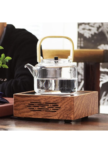 1100 ml Cam Çaydanlıklar Isıya Dayanıklı Patlama Dayanıklı Haşlanmış Çaydanlık Kung Fu Çay Seti Haşlanmış Su Özel Bambu Kolu Kiriş Tenceresi | Çaydanlıklar (Yurt Dışından) modelleri