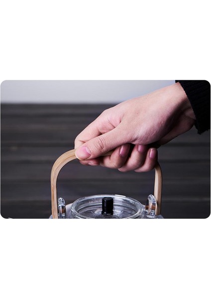 1100 ml Cam Çaydanlıklar Isıya Dayanıklı Patlama Dayanıklı Haşlanmış Çaydanlık Kung Fu Çay Seti Haşlanmış Su Özel Bambu Kolu Kiriş Tenceresi | Çaydanlıklar (Yurt Dışından) fırsatları