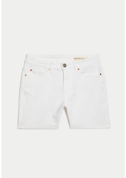 Regular Fit Denim Şort