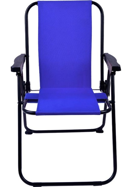 2-6 Yaş Lüx Çocuk Piknik Sandalyesi-Mini Kamp Sandalyesi-Mavi