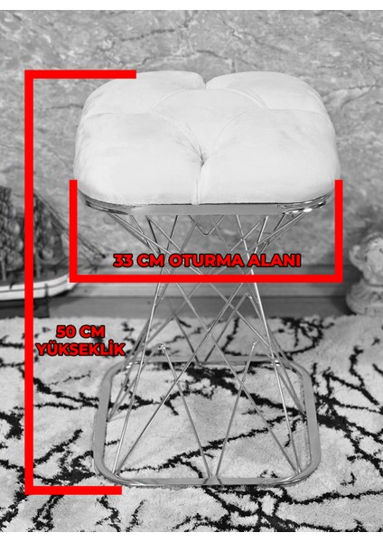 Puf Bench, Antre Önü, Makyaj Pufu,ayak Ucu Pu, Pufkoltuk