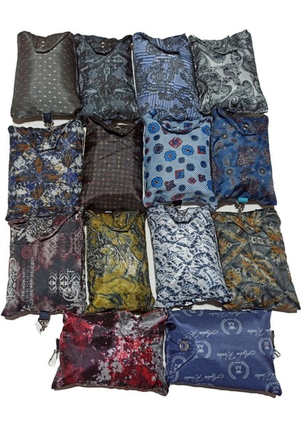 Tekno Trust 50 x 45 Çantalı Katlanabilir Suya Dayanıklı Leke Tutmaz Alışveriş Torbası / Poşeti / Çantası Lacive modelleri