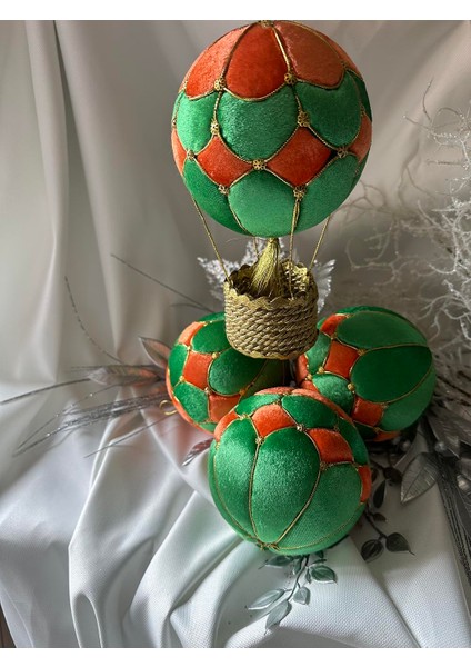 Renkli Uçan Balon Yılbaşı Çam Ağacı Topu
