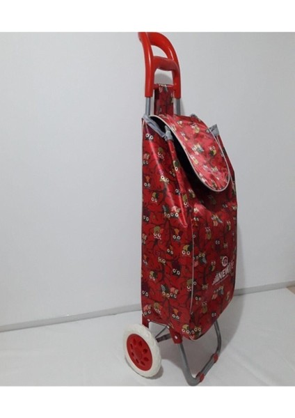 Tekno Trust Kırmızı Newlife Baykuşlu Pazar Arabası 60 x 100 modelleri