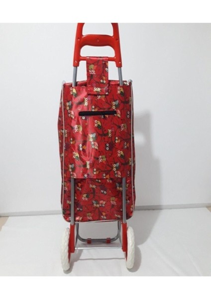 Tekno Trust Kırmızı Newlife Baykuşlu Pazar Arabası 60 x 100 fırsatları