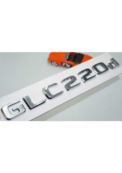 Glc 220D Bagaj Krom Abs Yazı Logo Benz Ile Uyumlu