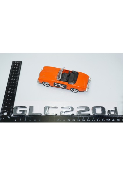 Glc 220D Bagaj Krom Abs Yazı Logo Benz Ile Uyumlu