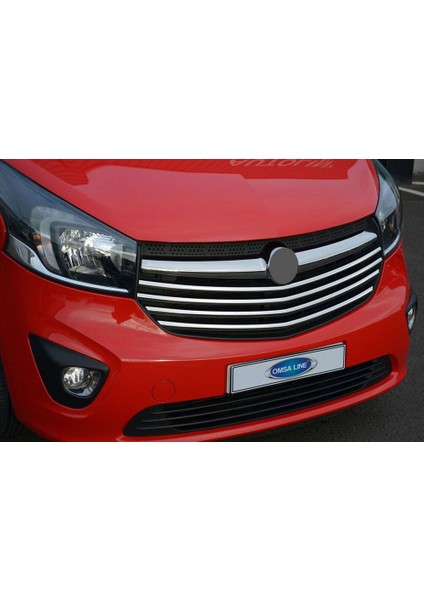 Opel Vivaro Krom Ön Panjur 4 Parça 2014-2018 Arası