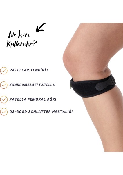Patellar Ten Don Bandı Tendinit Bandı Yüksek Kalite