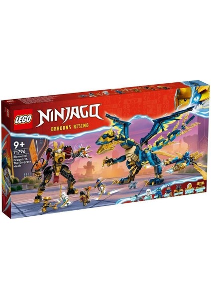 71796 LEGO Ninjago - Elemental Dragon The Empress Robotu'na Karşı 1038 Parça +9 Yaş