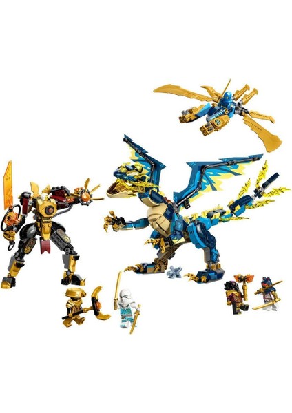 71796 LEGO Ninjago - Elemental Dragon The Empress Robotu'na Karşı 1038 Parça +9 Yaş