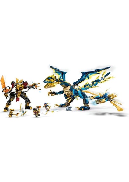 71796 LEGO Ninjago - Elemental Dragon The Empress Robotu'na Karşı 1038 Parça +9 Yaş