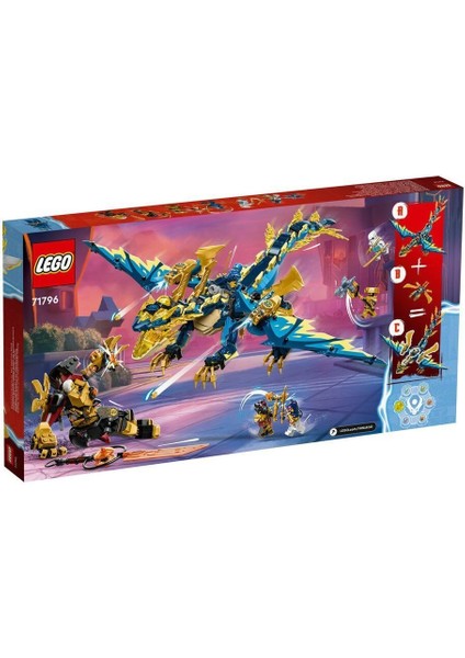 71796 LEGO Ninjago - Elemental Dragon The Empress Robotu'na Karşı 1038 Parça +9 Yaş