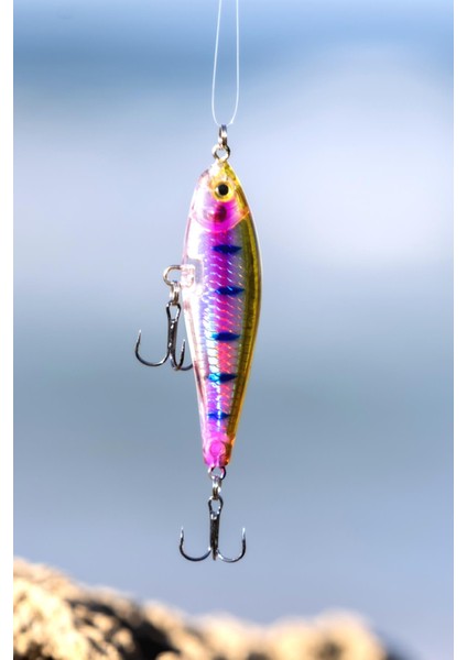 6 Kancalı 7,5 cm Rapala-Sahte Yem -8,3 Gr. (3 Adet)