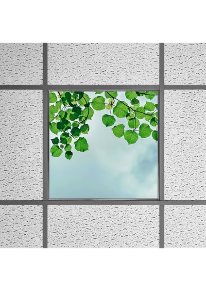 60X60 LED Panel Aydınlatma Armatür Avize Sıva Altı Desenli Tekli 46510377SA
