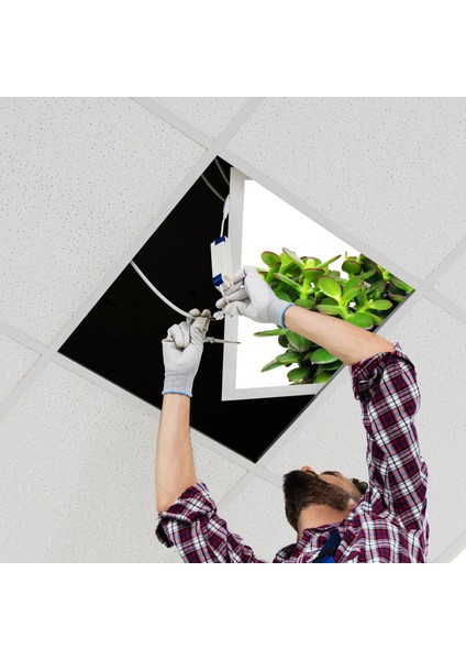 60X60 LED Panel Aydınlatma Armatür Avize Sıva Altı Desenli Tekli 46510368SA